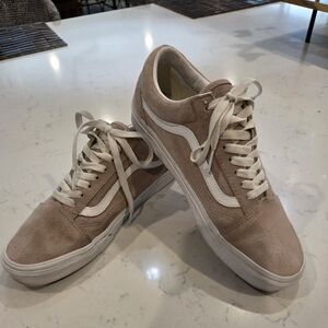 Vans Old Skool Platform Mens Size 8.5 Sneakers Womens 10 Brown Shoes Stackform